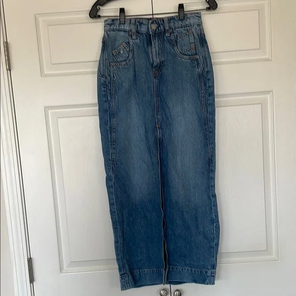 Esprit Blue Denim Skirt #119 - Picture 10 of 11